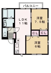 ハイムレトア福崎の物件間取画像